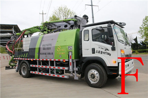 混凝土泵 青科重工 濕噴台車