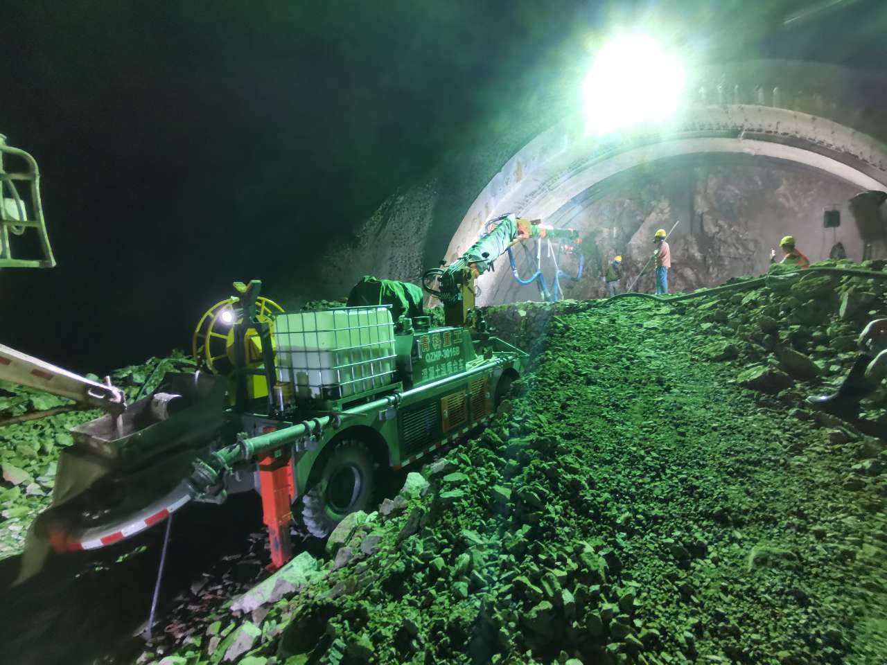 混凝土泵 濕噴台車 青科重工